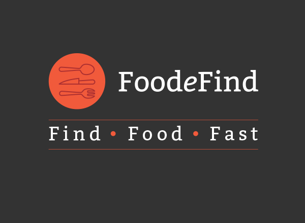 Brand conception and development for FoodeFind.com.